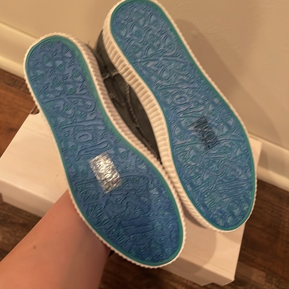 NWT Blowfish Gray Lace Up Shoes - Size 7 - Picture 4 of 5